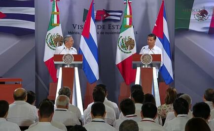 Peña y Castro firman acuerdos bilaterales