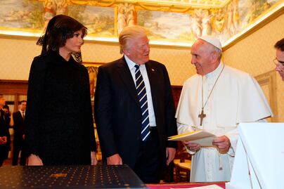 El postre que Melania le prepara a Trump y que al Papa le encanta