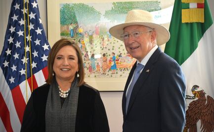 Xóchitl Gálvez denuncia ante Ken Salazar ataques desde Presidencia; pide que EU voltee a ver proceso electoral