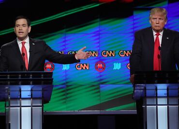 Trump y Rubio discuten sobre política hacia Cuba