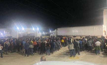 INM rescata a 359 migrantes centroamericanos hacinados en tractocamión