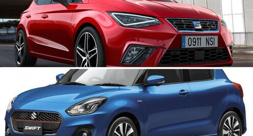 Ibiza 1.0 TSI vs Swift Boosterjet, los reyes de su segmento