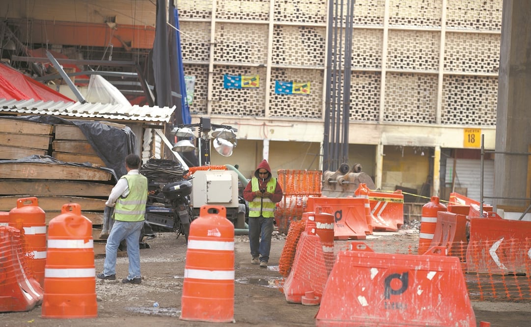 La tercera etapa de reconstrucción lleva 40% de avance. Foto: Germán Espinosa. EL UNIVERSAL