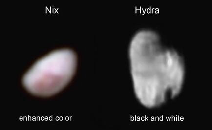 Fotografían a Nix e Hydra, lunas de Plutón