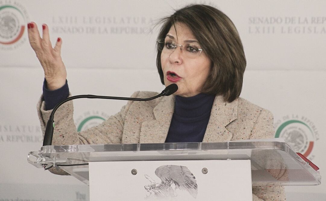 Angélica de la Peña, senadora del PRD. (Foto: Archivo/El Universal)