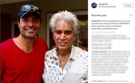 José Luis Rodríguez "El Puma" reaparece junto a Chayanne