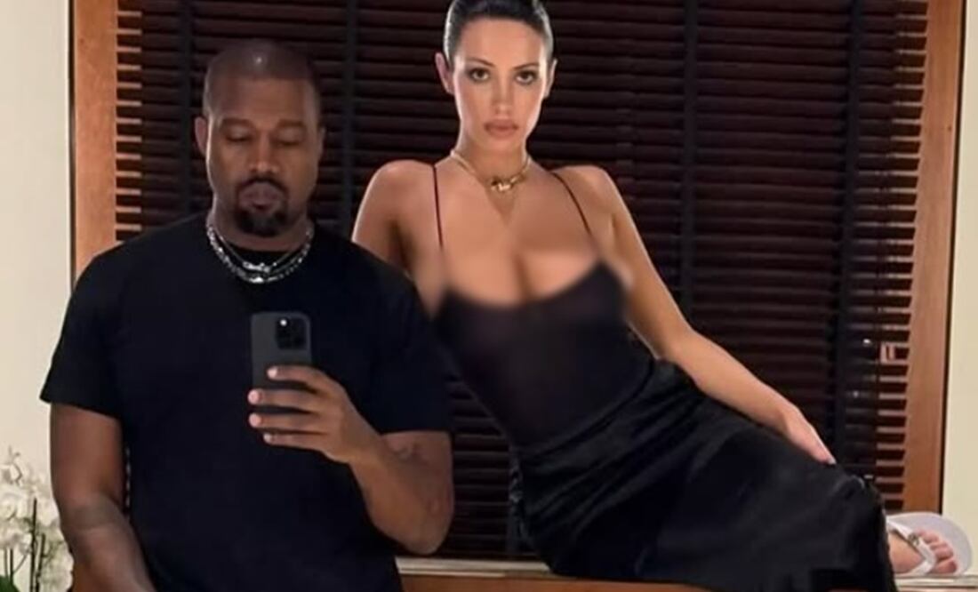 Bianca Censori y Kanye West han mantenido una polémica relación desde sus inicios. Foto: Instagram.
