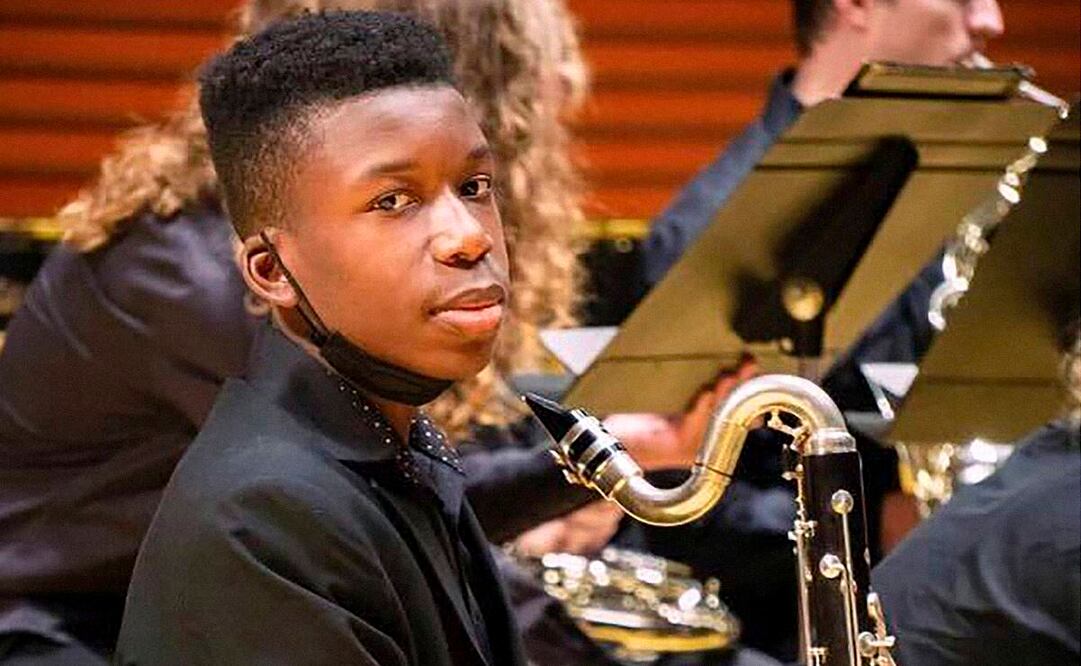 Ralph Yarl, el adolescente afroamericano baleado en Kansas City. Foto: AP