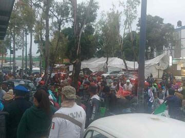 Caravana migrante "Jesucristo" llega a CDMX para visitar la Basílica de Guadalupe; continuará su camino hacia EU