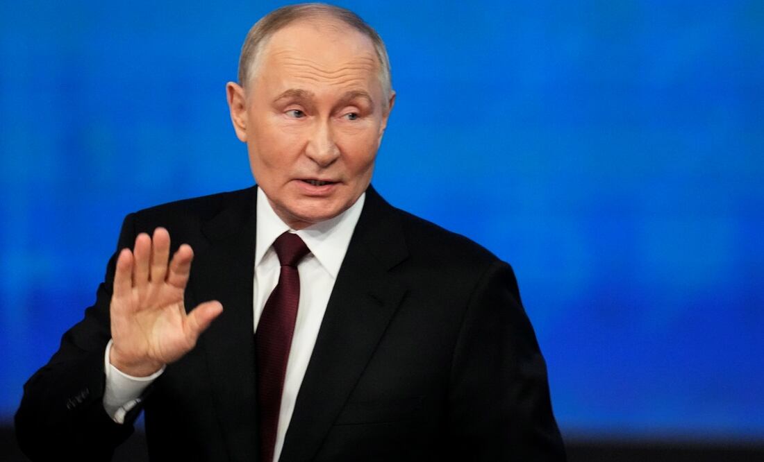 El presidente ruso, Vladimir Putin, en Moscú, Rusia, el jueves 19 de diciembre de 2024. Foto: AP