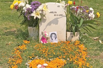 Localizan a la presunta familia de "Angelita", la "niña de las calcetitas rojas"