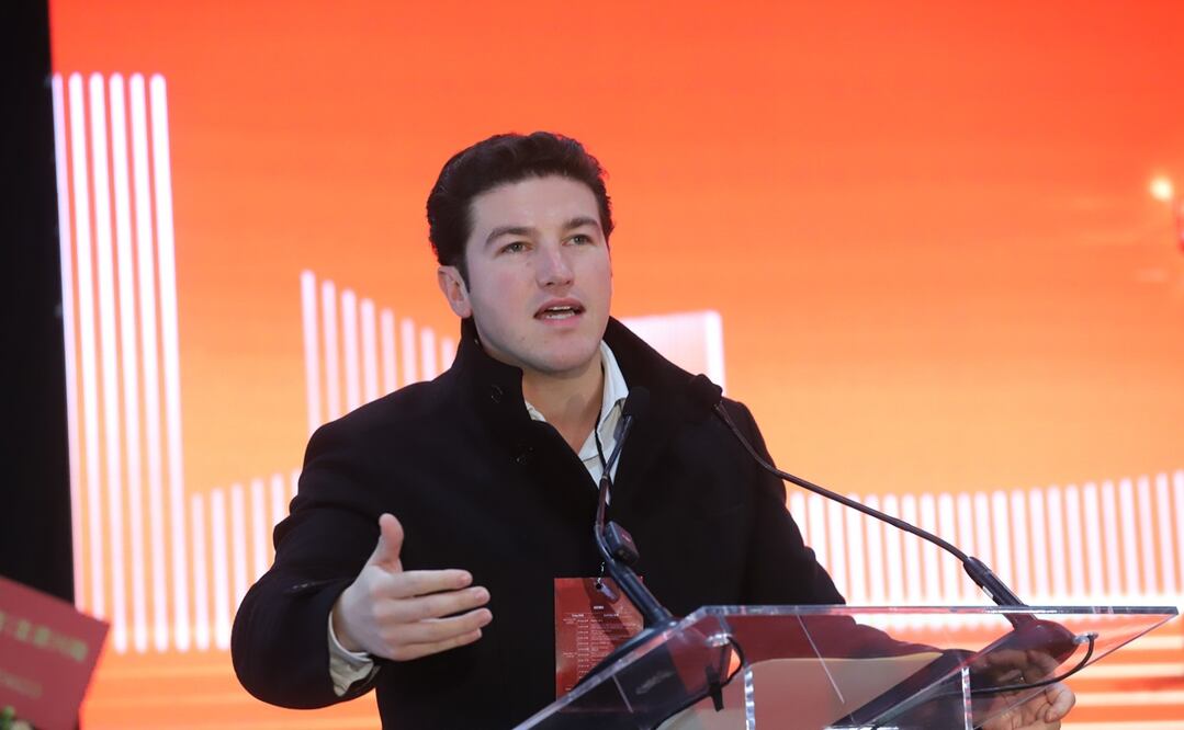 El gobernador Samuel García inaugura planta LGMG. Foto: Emilio Vasquez / EL UNIVERSAL