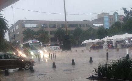 Alerta Amarilla por lluvias; granizada afecta zonas centro y norte de CDMX