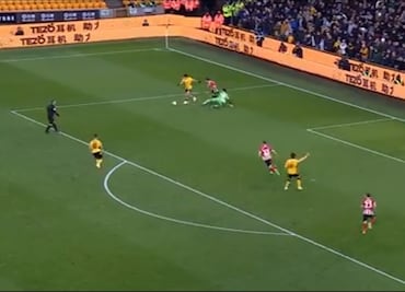 Raúl Jiménez se luce con asistencia en la FA Cup con los Wolves