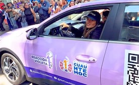 Alcaldía Cuauhtémoc da banderazo de salida a la Unidad Móvil Reacción Violeta; estará integrada por brigadas de abogadas y psicólogas
