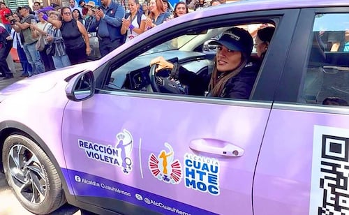 Alcaldía Cuauhtémoc da banderazo de salida a la Unidad Móvil Reacción Violeta; estará integrada por brigadas de abogadas y psicólogas