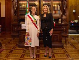 Claudia Sheinbaum agradece como Presidenta asistencia de mandatarios y sostiene encuentros en Palacio Nacional