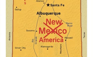 Trump rebautiza Nuevo México como "Nueva América" en un mapa; desata críticas en redes