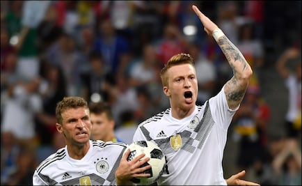 Marco Reus anotó el 1-1 para Alemania contra Suecia