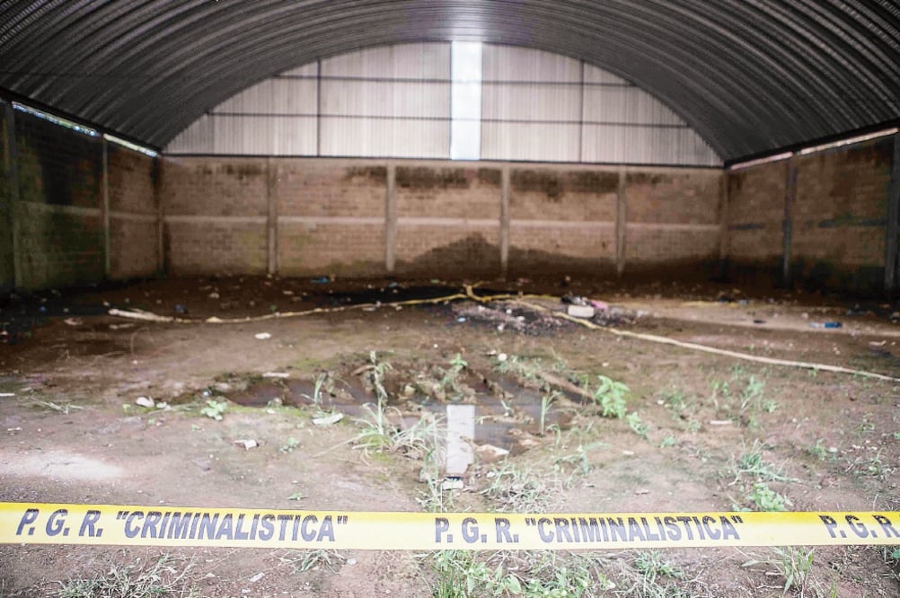 En una bodega del poblado de San Pedro Limón, municipio de Tlatlaya, al sur del Estado de México, fue donde el 30 de junio de 2014 ocurrió el asesinato de 22 civiles presuntamente a manos de integrantes del Ejército Mexicano (ARCHIVO EL UNIVERSAL)