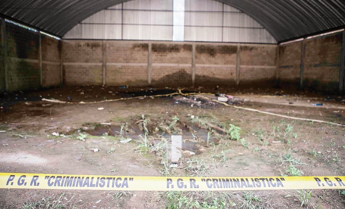 En una bodega del poblado de San Pedro Limón, municipio de Tlatlaya, al sur del Estado de México, fue donde el 30 de junio de 2014 ocurrió el asesinato de 22 civiles presuntamente a manos de integrantes del Ejército Mexicano (ARCHIVO EL UNIVERSAL)