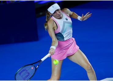 El Abierto GNP Seguros tendrá nueva campeona; Linda Noskova fue eliminada en cuartos de final