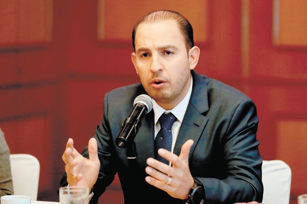 Decepción. Marko Cortés, presidente del Partido Acción Nacional, lamentó que la violencia esté desatada en el país. Foto: ARCHIVO. EL UNIVERSAL