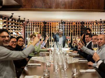 Suscriptores de EL UNIVERSAL disfrutaron de una cata exclusiva en el Wine Bar by CMB