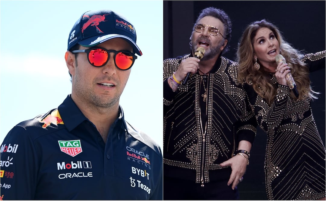 Checo Pérez recibe homenaje en concierto de Lucerito y Mijares / FOTO: ESPECIAL