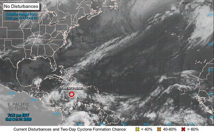 Se forma depresión tropical en el Mar Caribe; se puede convertir en huracán