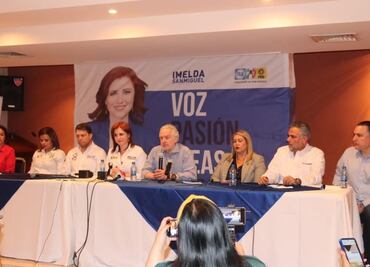 "Es tiempo de las mujeres": Santiago Creel llama a votar por Imelda Sanmiguel