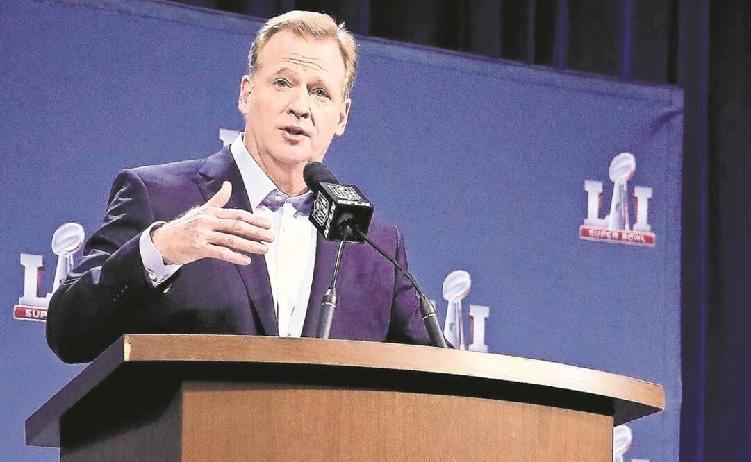 Roger Goodell se refirió a la enorme base de aficionados que existe en nuestro país. (LARRY W. SMITH. EFE)