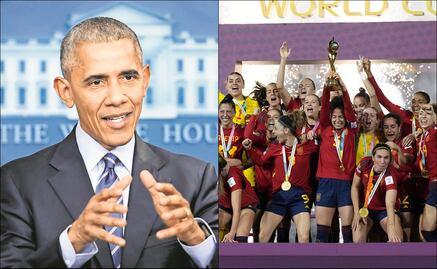 El expresidente Barack Obama felicitó a España por el campeonato en el Mundial Femenil