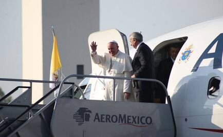 Llega el Papa Francisco a Morelia, Michoacán