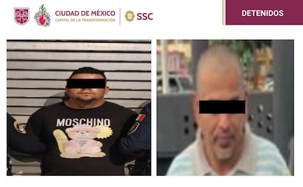 Detienen a dos presuntos extorsionadores en la alcaldía Azcapotzalco; comerciantes denuncian amenazas