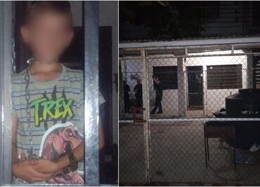 ¡Encadenado y sin comida! Así dejaron mamá y novio al niño Lían en una casa en Tabasco VIDEO