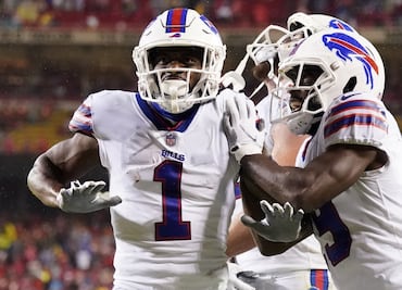 Los Buffalo Bills derrotan a los Chiefs de Kansas City en un partido interrumpido por mal clima