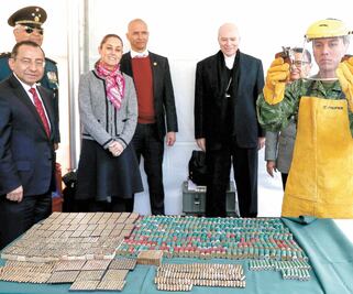 Iztapalapa y GAM, donde más armas se recolectaron 