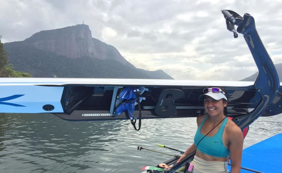 Kenia Lechuga califica a cuartos de final en remo