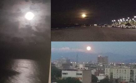 Ilumina a México "superluna" de octubre