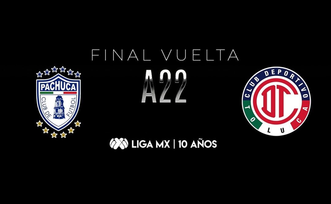 Pachuca y Toluca pondrán fin al torneo Apertura 2022 - FOTO: Twitter @LigaBBVAMX