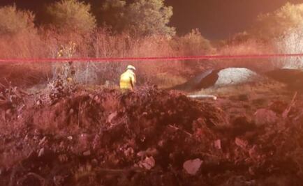 Se incendia ducto de Pemex en León, Guanajuato