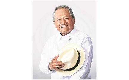 Armando Manzanero lucha contra el Covid-19. "Mi padre es un guerrero", dice su hija