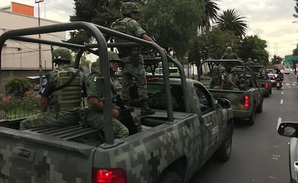Llegan 210 elementos de la Guardia Nacional a la GAM