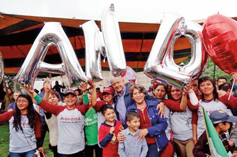 Andrés Manuel López Obrador dio una asamblea informativa en el municipio de Ecatzingo, en el Estado de México (TOMADA DE FACEBOOK)