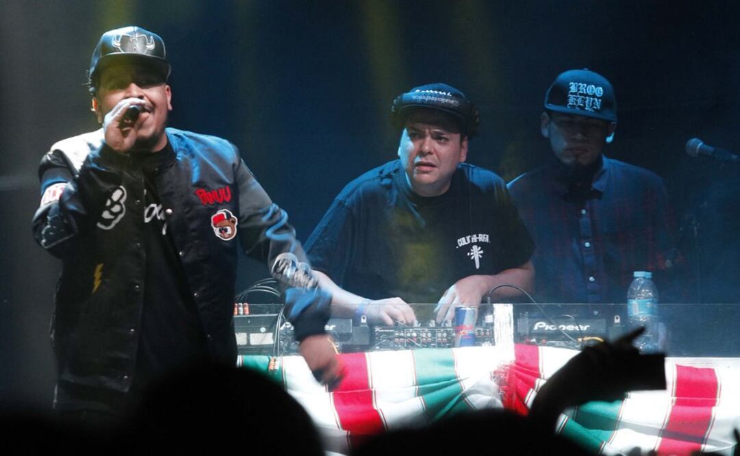 “Bailando por la patria” fue el nombre que llevó la fiesta mexicana que se vivió en el foro Indie Rocks (ARIEL OJEDA. EL UNIVERSAL)