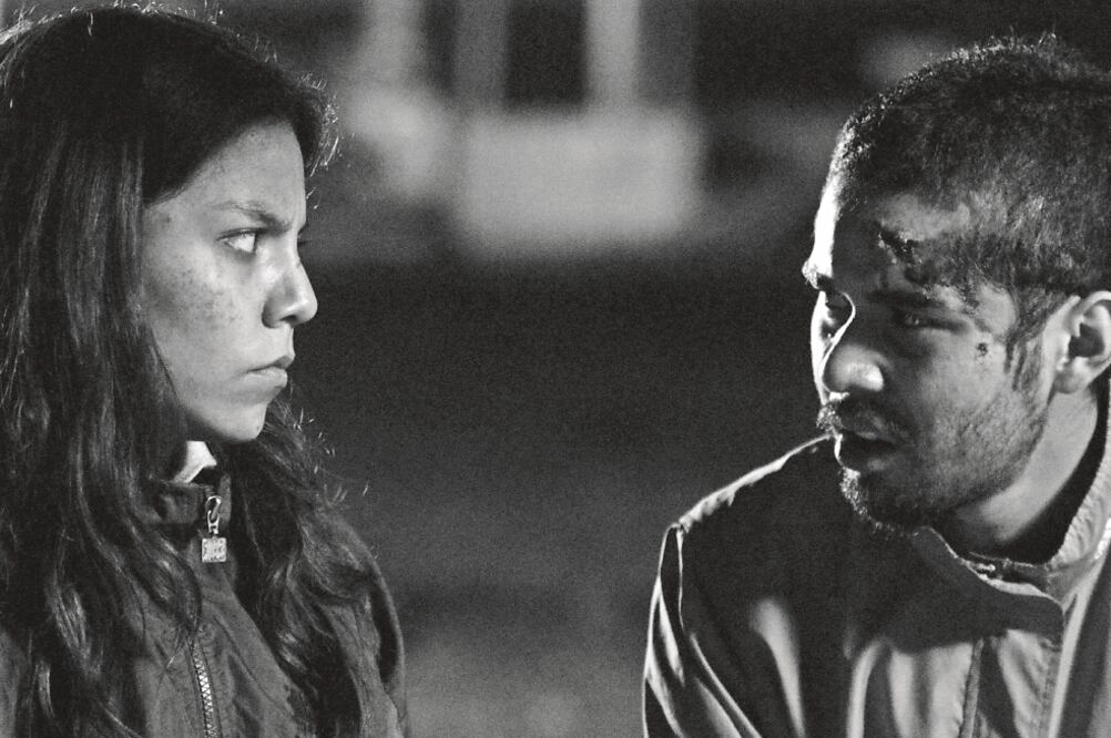 Itzel Sarmientos y Kristyan Ferrer filmaron en el Bordo de Xochiaca (CORTESÍA AXOLOTE CINE)