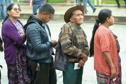 Elecciones en Guatemala, a segunda vuelta