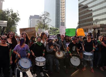 Mujeres tomaron las calles en protesta por intentos de secuestro en el Metro