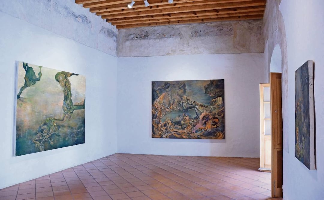El Museo de Arte Contemporáneo de Oaxaca (MACO) cerró en 2021, pero fue hasta 2023 que el gobierno tomó las riendas del recinto cambiando su nombre a Museo de Arte Contemporáneo y de las Culturas de Oaxaca (MACCO), que actualmente presenta la exposición Biznaga, del artista Jou Morales. Foto: Edwin Hernández / EL UNIVERSAL